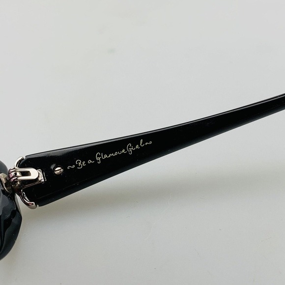 Lulu Guinness Sunglasses mod. Bettie L505 Black Oval + Case main image 5